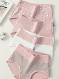4 packs - High-Waist Ladies' Briefs