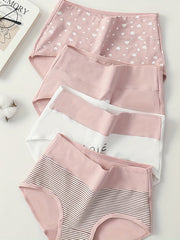 4 packs - High-Waist Ladies' Briefs