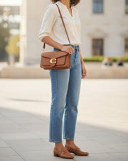 Crossbody Minimalist high-end everyday handbag