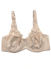 Women'S Plus Size Lace Thin Bottom Underwire Shaping Bras