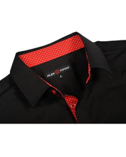 Mens Dress Shirts Regular Fit Long Sleeve Stretch right for Business Dress as well