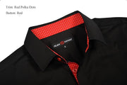 Mens Dress Shirts Regular Fit Long Sleeve Stretch right for Business Dress as well