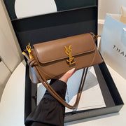 Genuine Leather Knotted Shoulder Bag | حقيبة كتف من الجلد الطبيعي بلمسة العقدة