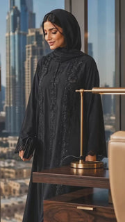 Abaya & Hijab - Nida Fabric