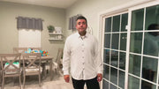 Mens Dress Shirts Regular Fit Long Sleeve Stretch right for Business Dress as well