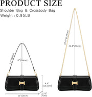 Shoulder Bag for Women,  Retro Clutch Underarm Bag